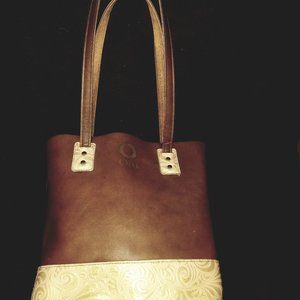 Ojai leather tote